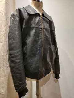 AKTA GETSKINN Rib Leather jacket 