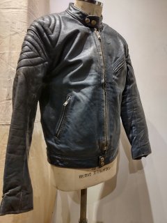 70's MARS LEATHERS Leather riders jacket MONZA Type 
