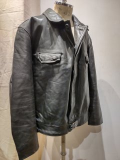 Policeman type leather jacket 