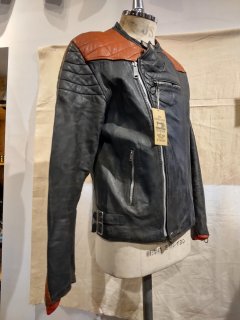 70's 2Tone Leather Jacket MONZA Type 