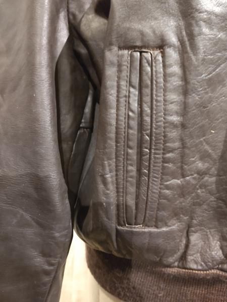 70's R. Sherman Rib Leather Jacket - neon-leather 70's R. Sherman Rib Leather Jacket - neon-leather