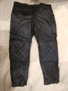80's Lewis Leathers Motorcycle Leather Pants 