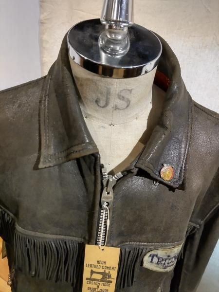 ジャケット・アウター 70's Leather jacket 70-80s Kawasaki leather riders jacket | CIRCUS VINTAGE