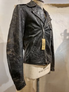 60's Brooks Double Leather Jacket 