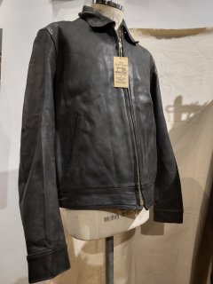 50~60's German HAELSON Single Leather Jacket