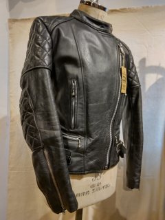 80's Grand Prix Leathers Ladies Leather Riders Jacket Monza type