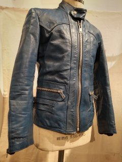 80's Single Leather Jacket 