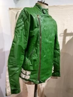 80's 2Tone Leather Jacket MONZA Type 