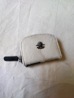 OR GLORY Unborn Calf small wallet （白）