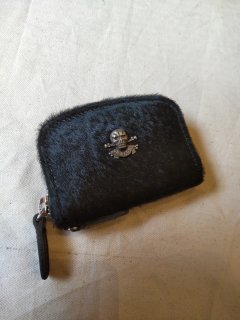 OR GLORY Unborn Calf small wallet （黒）