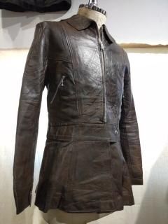 80's Ladies Single Leather Jacket