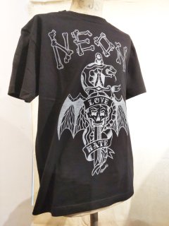 Love Hate Tシャツ(Ink black)