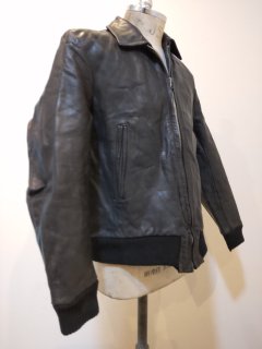 <img class='new_mark_img1' src='https://img.shop-pro.jp/img/new/icons1.gif' style='border:none;display:inline;margin:0px;padding:0px;width:auto;' />50's German Rib Leather Jacket 