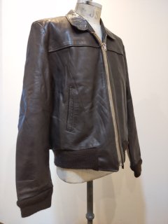 <img class='new_mark_img1' src='https://img.shop-pro.jp/img/new/icons1.gif' style='border:none;display:inline;margin:0px;padding:0px;width:auto;' />German Rib Leather Jacket 