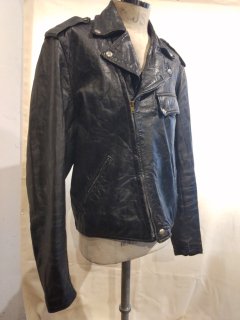 60's Brooks Double Leather Jacket 