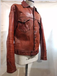 70's 3RD TYPE Leather Jacket