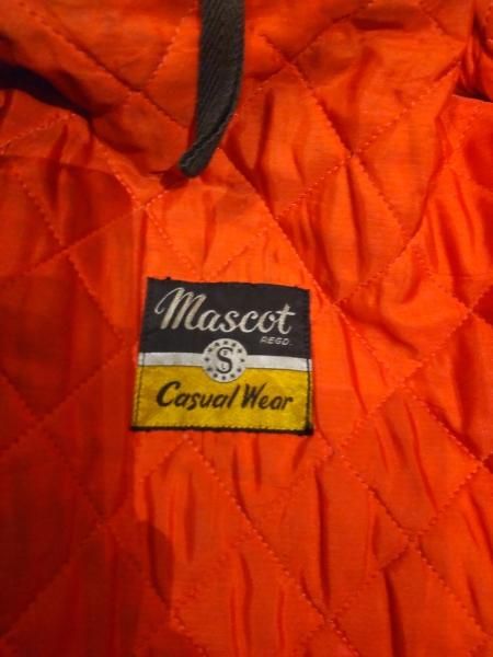 70's MASCOT Single riders jacket - neon-leather