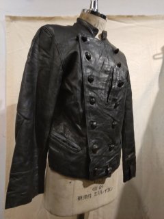 Aviator type Double Leather Jacket 