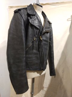 80's LeatherMan Side lace Double riders jacket