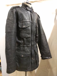 80's MOTO-CUIR M-65Type Leather Jacket 