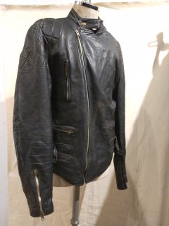 French MOTO CUIR Leather Jacket MONZA Type