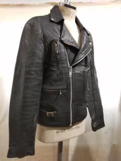 80's Double Riders Leather Jacket LIGHTNING Type 