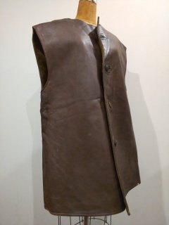 40's Jerkin Leather Vest 