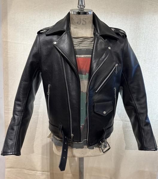 2Star Double Leather Jacket(受注生産品) - neon-leather 2Star Double Leather Jacket(受注生産品) - neon-leather
