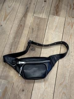 Leather waist pouch ALBERT ZIP