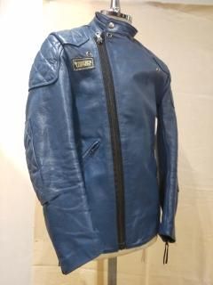 80's INTERSTATE OF GREAT BRITAIN Leather riders jacket MONZA Type 