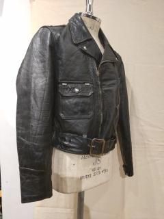 70's Sears Studs Riders Leather Jacket