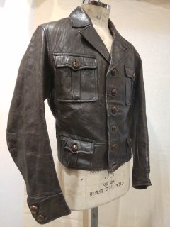 Leather Ike jacket