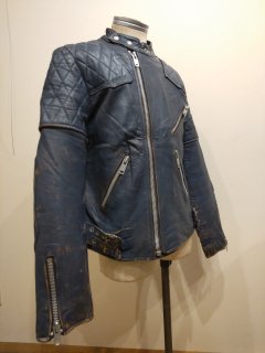 70~80's Leather Jacket MONZA Type 