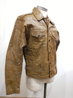 70's 3RD TYPE Leather Jacket 