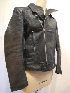 70~80's Double Leather Jacket
