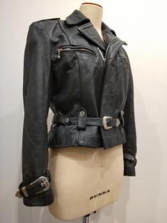 LA ROCKA!  Ladies Leather Biker Jacket