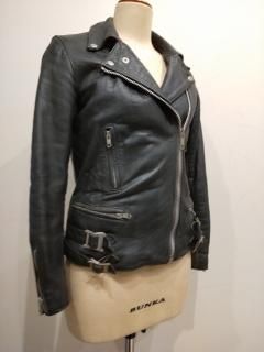 FIELDSHEER Double Riders Leather Jacket LIGHTNING Type