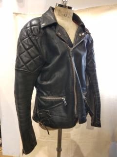 70's TT leathers Patted Riders Jacket 