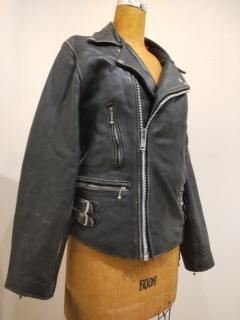 80's Fringe Leather Riders Jacket 