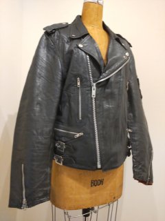 <img class='new_mark_img1' src='https://img.shop-pro.jp/img/new/icons1.gif' style='border:none;display:inline;margin:0px;padding:0px;width:auto;' />80's Campri double riders jacket MANX 