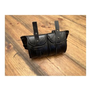 Leather CHAOS pouch (2連)
