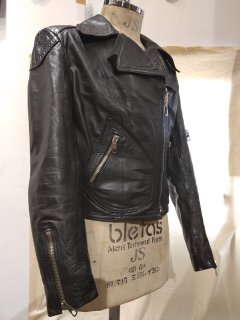 70's HARRO Ladies D-pocket Leather Jacket