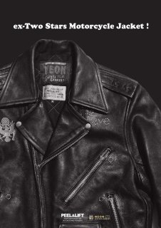 <img class='new_mark_img1' src='https://img.shop-pro.jp/img/new/icons1.gif' style='border:none;display:inline;margin:0px;padding:0px;width:auto;' />■PEEL&LIFT_ex-2star motorcycle jacket■（受注生産品）