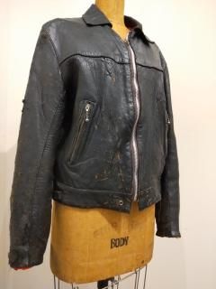 60's Single Leather Jacket 