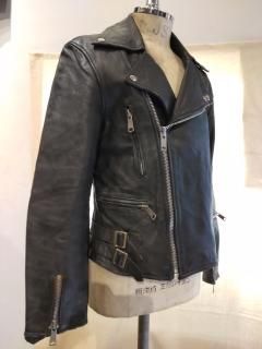 80's Double Riders Leather Jacket LIGHTNING Type 4