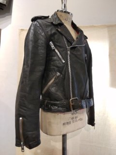 80's Double Riders Leather Jacket