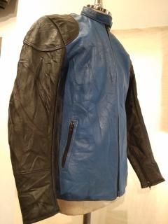 Reg Cross Of Louth 2Tone Leather Jacket