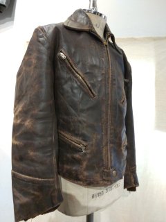 60s Leather Sports Jacket