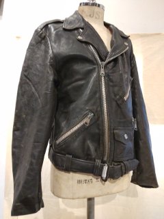 6070's German Double Leather Jacket 