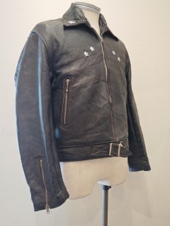 Sheepskin Single Leather Jacket Stads Custom